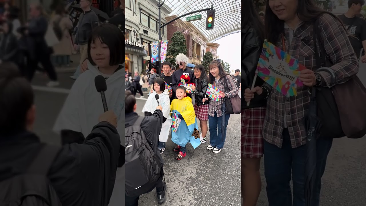 インタビューでユニバ愛を語るあおちゃんしーくん五条先生【関西テレビ】#usj#ユニバ#関西テレビ#usjファン #おすすめ#cosplay#五条悟