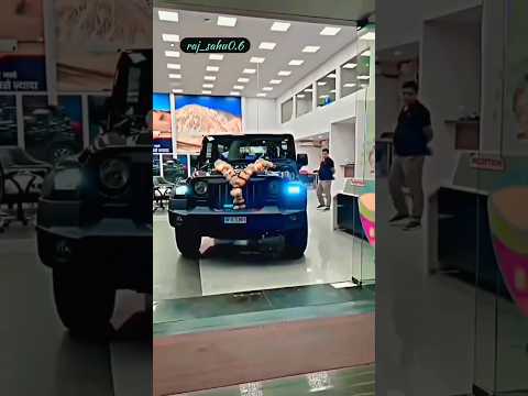 😎THAR new model ❤️ price 20 lakh 💵 #thar #mahindra #shorts #viral