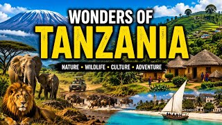 Wonders of Tanzania 🇹🇿 | Amazing Places to Visit in Tanzania | Travel Documentary 4K