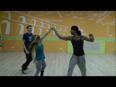 Zouk Class 28.01.13 at Brazuka Dance School - Wakko & Masha