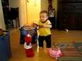 Ronan And Dancing Elmo