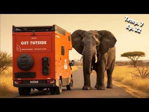 Vivendo por 72 HORAS entre animais selvagens com nosso motorhome. T7E22
