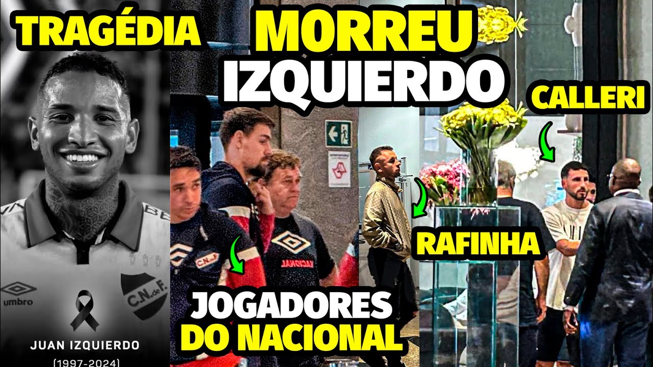 CONFIRMADO O MOTIV0 TRÁGIC0 E REVOLTANTE DA M0RTE DE IZQUIERDO QUE DEIXOU RAFINHA E CALLERI ABALADOS