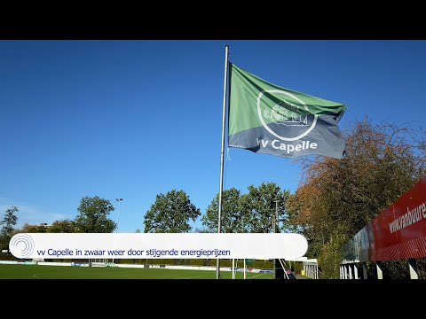Crisis raakt ook vv Capelle: energierekening gaat van 24.000 euro naar 100.000 euro per jaar