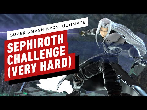 Super Smash Bros. Ultimate - Sephiroth Challenge on Very Hard