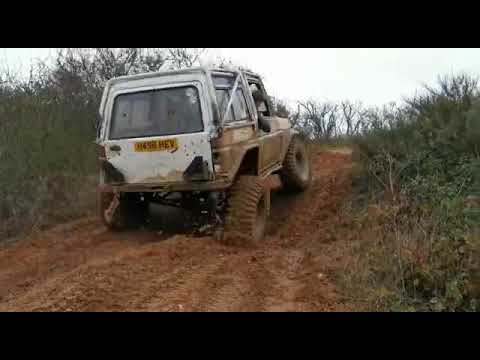 Suzuki Samurai Ripping Up A Hill At Bures Pit On 37’s