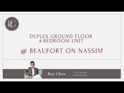 Beaufort on Nassim, 12 Nassim Road, Tanglin / Holland / Bukit Timah, 4 Bedrooms, 2,357 sqft, Condominium For Sale, by Roy Chew, 500242246 - PropertyGuru.com.sg