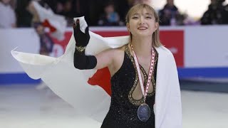 坂本花織は２位 アジア大会制覇ならず 吉田陽菜は３位 韓国選手が優勝