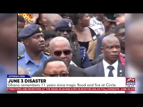 June 3 disaster: Ghana remembers 11 years since tragic flood and fire at Circle.