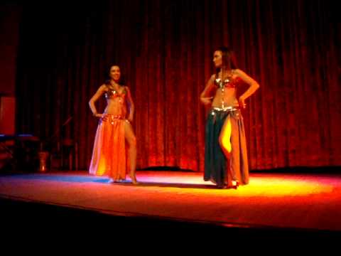 Belly dance battle - duet Emira