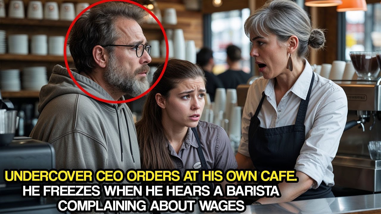 Undercover CEO Orders at His Own Café. He Freezes When He Hears the Barista Complaining About Wages