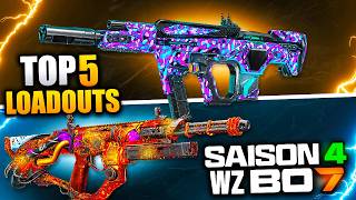 Le TOP 5 des CLASSES "META" ABSOLUE de la SAISON 4 sur Warzone BO7 ! (Loadout Ranked)