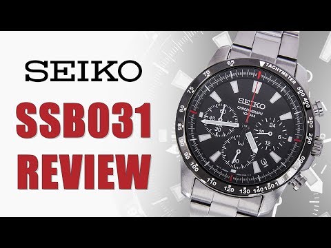 Seiko SSB031 Chronograph - Omega Speedmaster Alternative?