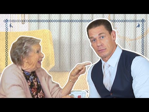 John Cena Teaches Nana Joan The Original John Cena Dance | @TheHookOfficial