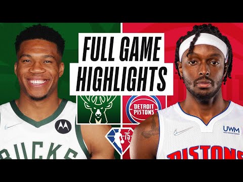 Game Recap: Bucks 117, Pistons 89