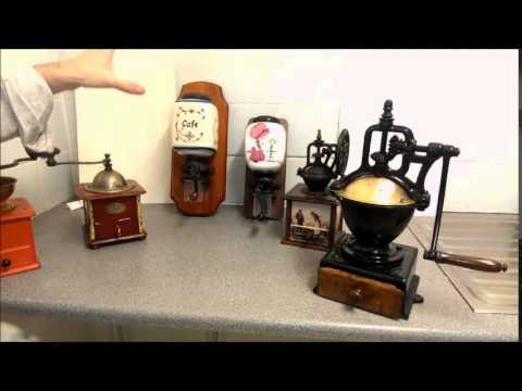 Vintage french coffee grinders