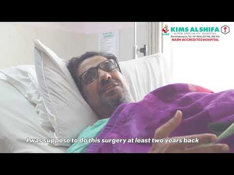 Prostate Surgery for Saudi Patient KIMS ALSHIFA HOSPITAL PERINTHALMANNA