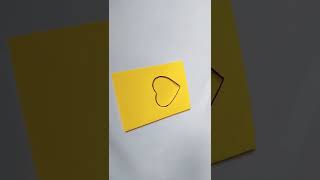 last minute raksha bandhan card for brothers/easy rakhi handmade card #shorts #rakshabandhancard