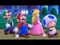 Super Mario 3D World Full Game Walkthrough 4 Players