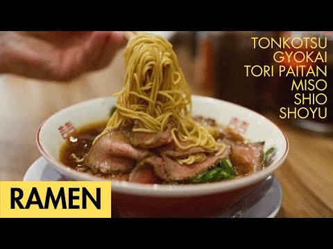 5 minutes guide to 5 ramen types