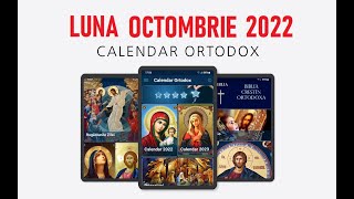 Calendar Ortodox Octombrie 2022