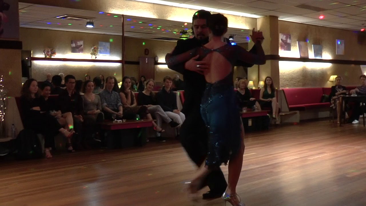 Carolina del Rivero & Donato Juarez in Milonga Dominguera (2) "Amor Y Celos" J.d'Arienzo