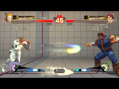 SSF4 AE - SonicGerkor (Guile) vs Faris Wolfrose (T.Hawk) FT 5 - 6