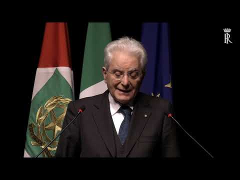 Pontedera Intervento del Presidente Mattarella al Teatro Era