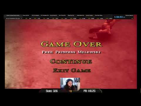 The strangest way for a shaolin monks speedrun to die