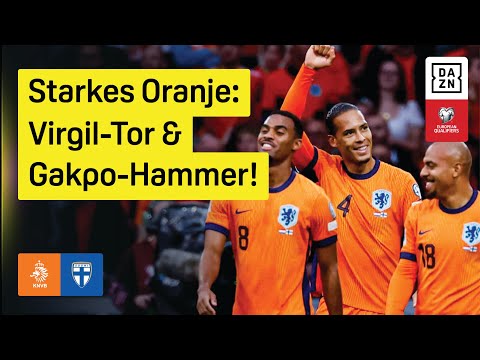 Niederlande - Finnland | European Qualifiers | DAZN Highlights