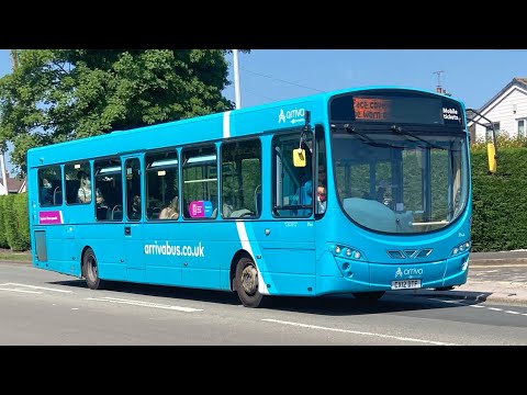 Hammered! Arriva Wales (Chester) 3144 CX12 DTF - Route 4