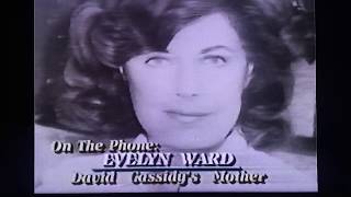 David Cassidy Mother  live “l will meet you half way” Rare footage 1 of 17 clips