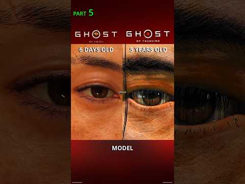 Ghost of Yotei vs Ghost of Tsushima | Side by Side Model Comparison Part 5