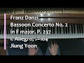 Piano Part- Danzi, Bassoon Concerto No. 2 in F major, P. 237,  I. Allegro (♩=104) - Color is the piano Piano Part- Danzi, Bassoon Concerto No. 2 in F major, P. 237,  I. Allegro (♩=104)