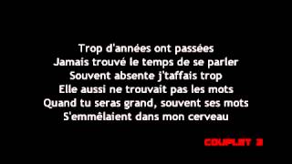 J&#39;Avais Pas Les Mots   La Fouine PAROLES HD