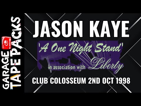 Jason Kaye ft. MC Kie | A One Night Stand x Club Liberty | 2nd October 1998 | Classic UK Garage Set