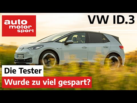 VW ID.3 Pro Performance: Hat Volkswagen zu viel gespart? - Test/Review | auto motor und sport