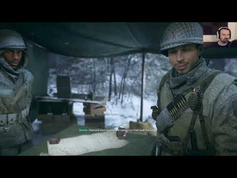 Call of Duty: WW II Campaign playthrough pt23 - Calm Before the Storm