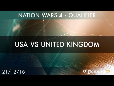 USA vs United Kingdom - Nation Wars 4 Qualifier - Starcraft II - EN