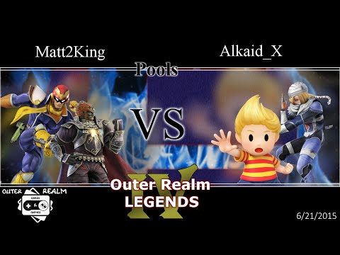 ORL IV - Matt2King (C.Falcon, Ganon) vs. Alkaid_X (Sheik, Lucas) - Pools - Smash Wii U