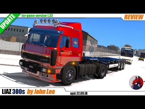 EST2 (1.32) | truck mod "Liaz 300s" (for 1.32) by John Lee - review