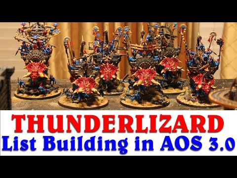 THUNDERLIZARD List Building in AOS 3.0
