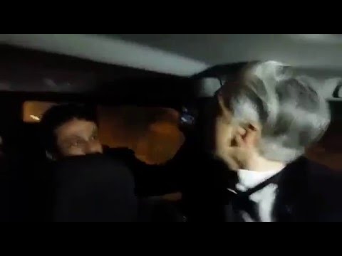 Bluvertigo verso l'Ariston di Sanremo cantando Notorious (13/02/2016)