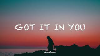 Got It In You - BANNERS (lyrics)