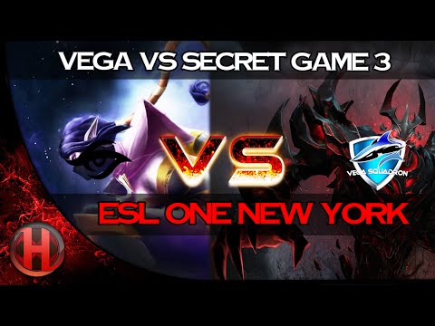 ESL One NEW YORK Grand Finals Secret vs. Vega Game 3