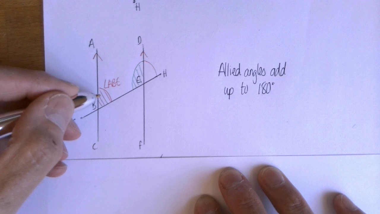 Year 9 - Angles in parallel lines