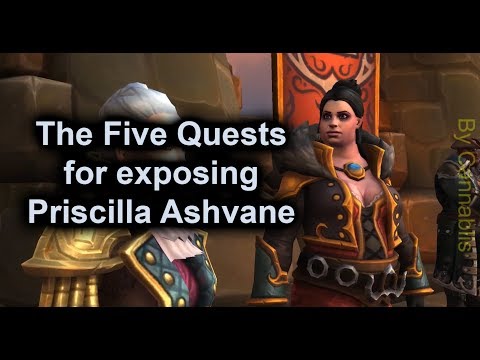 5 quests For Exposing Priscilla Ashvane (Find your Quest Below in the Description)