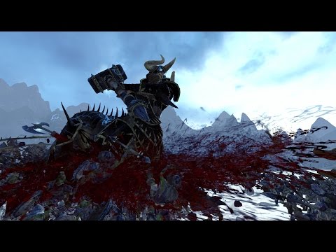 RIDICULOUS WARHAMMER BATTLE - Shaggoth nightmare
