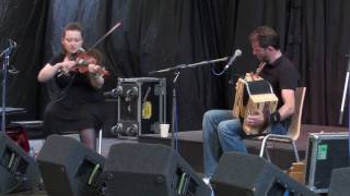 Eliza Carthy And Saul Rose@National Forest Folk Festival 2010