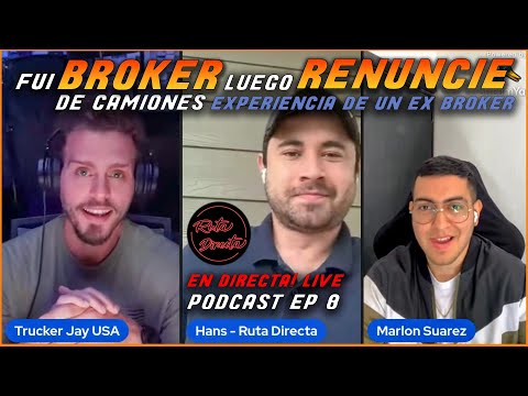 Secrets of a Truck Broker Freight Broker tells us all his secrets Ruta Directa podcast Ep 8